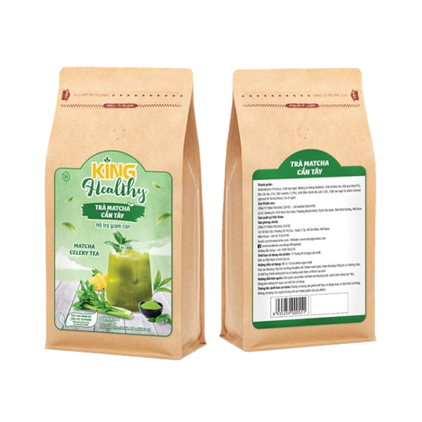 Trà Matcha Cần Tây King Healthy - Túi 500g