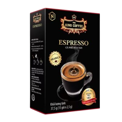 Кофе King Espresso растворимый — Коробка 15 стиков