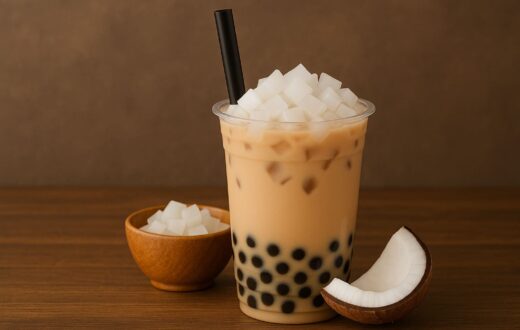 trà sữa thạch dừa