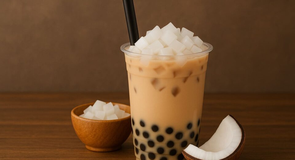 trà sữa thạch dừa